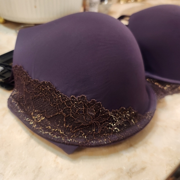 Soma Memorable Full Coverage Lace Trim Bra Size 36 D - Picture 3 of 6